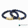 TCC™ Natural Blue Tiger Eye Charm & Good Luck Bracelet